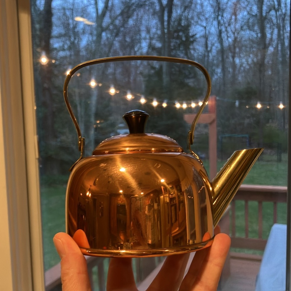 Small Copper Tea Kettle - Coppercraft Guild - Picture 12 of 12